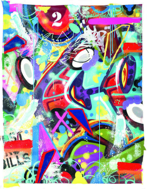 Cope2, ‘It is human nature’, Painting, Spray paint, acrylic and stencil on canvas, DIGARD AUCTION