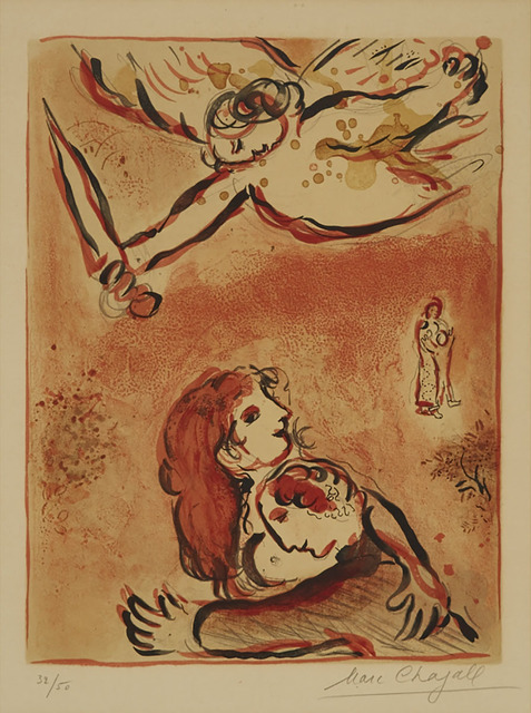 Marc Chagall, ‘Le Visage D’Israel (From Dessins Pour La Bible)’, 1960, Waddington's