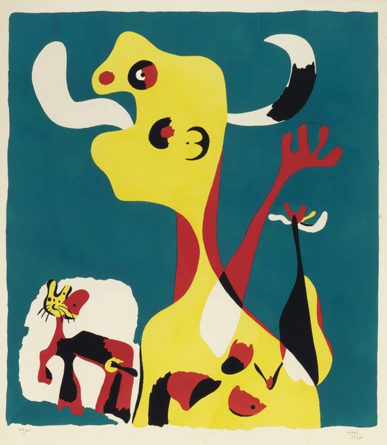 Joan Miró, ‘Femme et chien devant la Lune’, 1935, Christie's