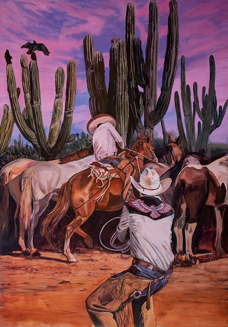 Tracy Stuckey, ‘Lasso’, 2020, Painting, Oil on canvas, Visions West Contemporary
