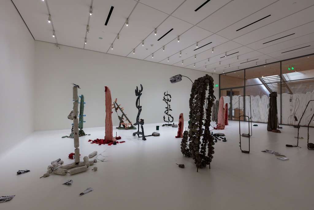 Installation view, Sightings: Michael Dean, Lost True Leaves, Nasher Sculpture Center, Photo: Kevin Todora. Installation view, Sightings: Michael Dean, Lost True Leaves, Nasher Sculpture Center, Photo: Kevin Todora.
