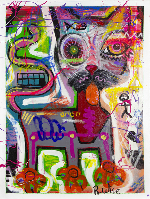 Rodrigo Wise, ‘Con la lengua de fuera 10’, Bernardini Art Gallery & Auction House