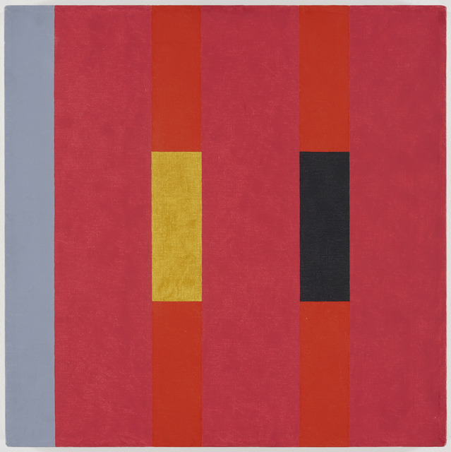 Oli Sihvonen, ‘3x3 (yellow, deep greens, ochre on pink) (197)’, Painting, Oil on canvas, David Richard Gallery