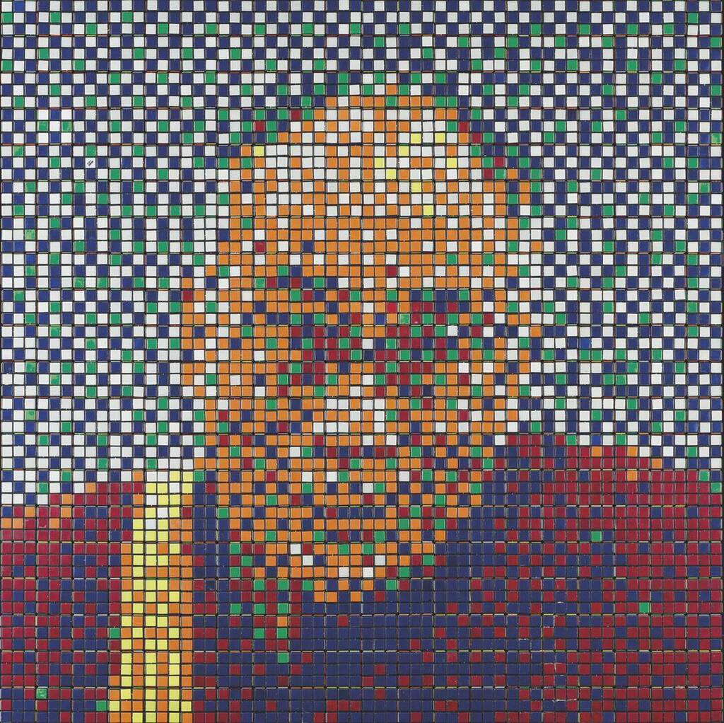 Invader - 400 Chinese cubes