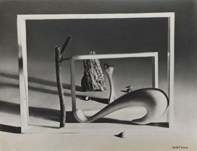 Herbert Bayer, ‘Shortly Before Dawn’, 1936, Photography, Vintage gelatin silver print on warm-toned, matte surface carte postale paper, Edwynn Houk Gallery