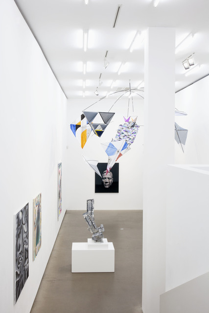 Raul Walch, ‘Notos’, 2018, Sculpture, Tent poles, tent fabric, diverse reflective fabric, PVC, metal, wire, string, acrylic, Galerie EIGEN + ART