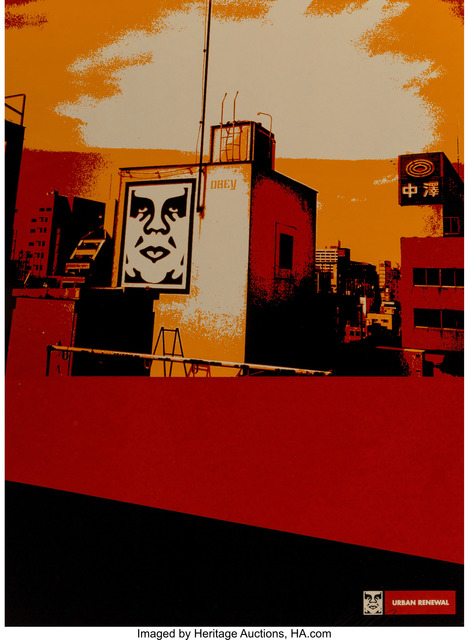 Shepard Fairey (OBEY), ‘Osaka Roof, from Urban Renewal Series’, 2000, Heritage Auctions