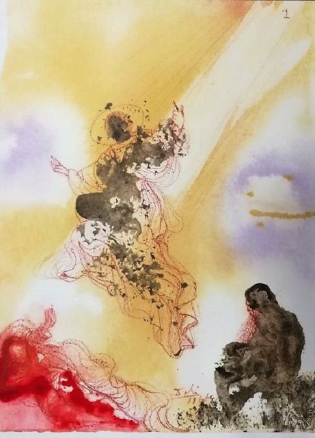 Salvador Dalí, ‘Sanctus Raphael et Tobias - From "Biblia Sacra"’, 1964-1965, Wallector