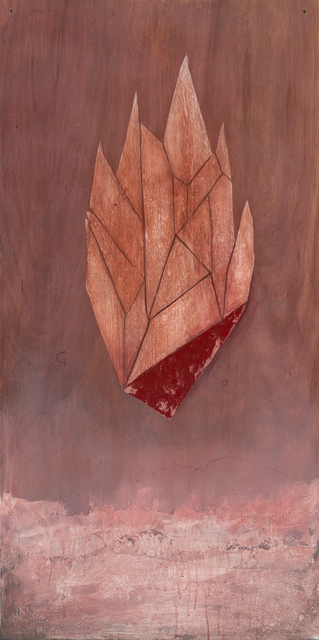 Lisa McLymont, ‘Hand in Hand We'll Trek Across This Road’, 2020, Painting, Mixed media on board, Contemporary Art Matters