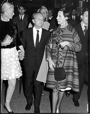 Ron Galella | C.Z. Guest, Truman Capote, and Diana Vreeland, 