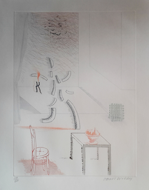 David Hockney, ‘Tick It, Tock It, Turn it True, from The Blue Guitar,Guitar)’, 1977, Tanya Baxter Contemporary
