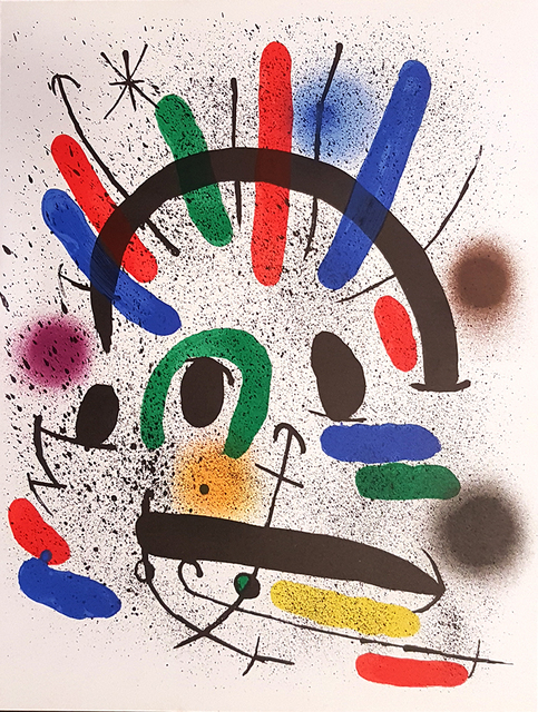 Joan Miró, ‘Mirò Lithographe I - Plate II’, 1972, Wallector