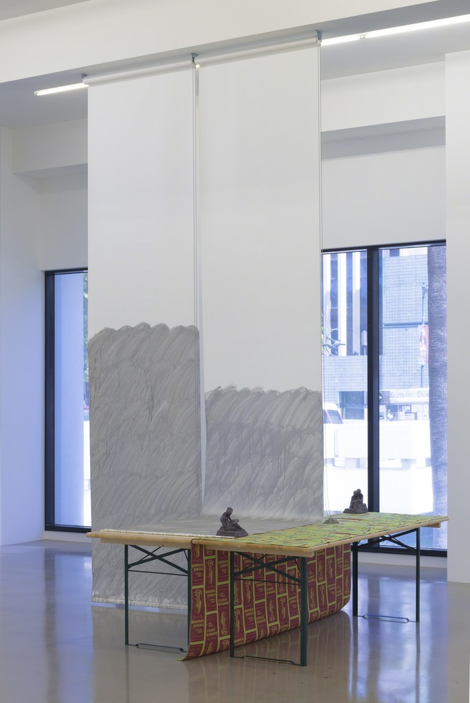 Stephen Prina, galesburg, illinois+ , installation view, Sprüth Magers, Los Angeles, May 12 – August 11, 2018; Courtesy the artist; Galerie Gisela Capitain, Cologne; Petzel Gallery, New York; and Sprüth Magers; Photography: Robert Wedemeyer Stephen Prina, galesburg, illinois+ , installation view, Sprüth Magers, Los Angeles, May 12 – August 11, 2018; Courtesy the artist; Galerie Gisela Capitain, Cologne; Petzel Gallery, New York; and Sprüth Magers; Photography: Robert Wedemeyer