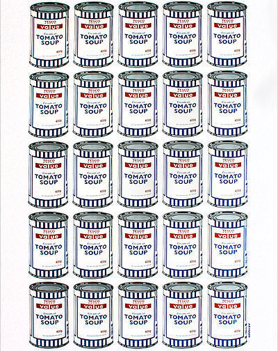 Banksy, ‘Soup Cans’, 2010, Stowe Gallery