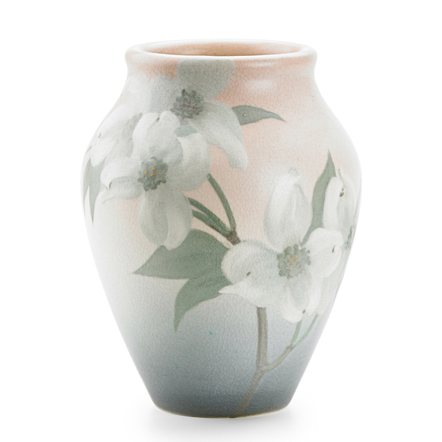 Sara Sax, ‘Vellum Vase With Dogwood Blossoms, Cincinnati, OH’, 1904, Rago