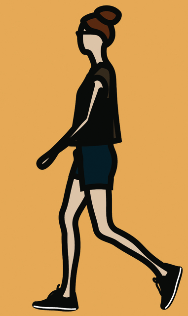 Julian Opie, ‘Megan 2’, 2016, Krobath