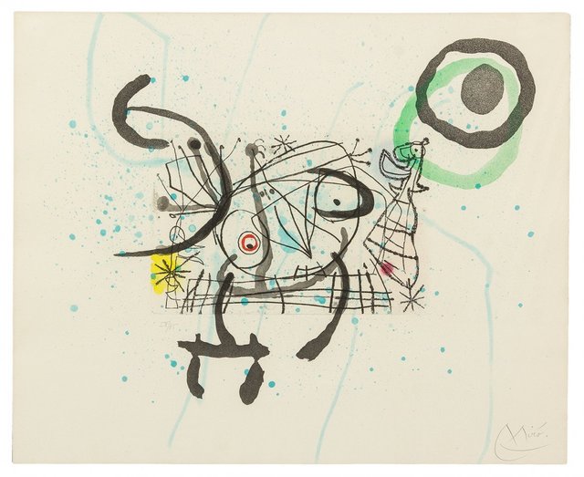 Joan Miró, ‘FISSURES PLATE IX’, 1969, Gallery Art