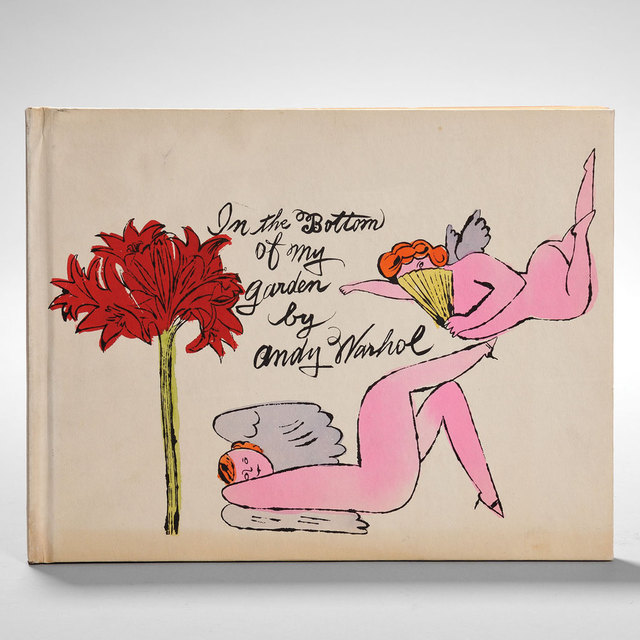 Andy Warhol, ‘In The Bottom of my Garden IV 86A-105A’, 1956, Print, Bound book, comprised of 20 offset lithographs, two with hand-coloring, Hamilton-Selway Fine Art