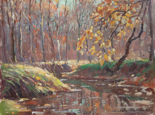 William Lester Stevens, ‘Autumn Landscape’, 1920-1940, Painting, Oil on canvas, EastCoastArt