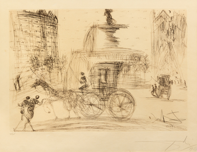 Salvador Dalí, ‘Plaza Fountain (from New York City)’, 1964, Hindman