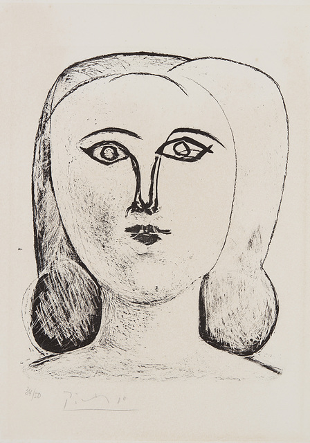 Pablo Picasso, ‘Tête de jeune fille (Head of a Young Girl)’, 1946, Phillips