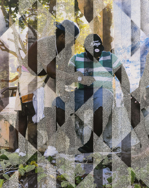 Paul Anthony Smith, ‘Kings’, 2018, Photography, Picotage on inkjet print with spray paint mounted on museum board, Luis De Jesus Los Angeles
