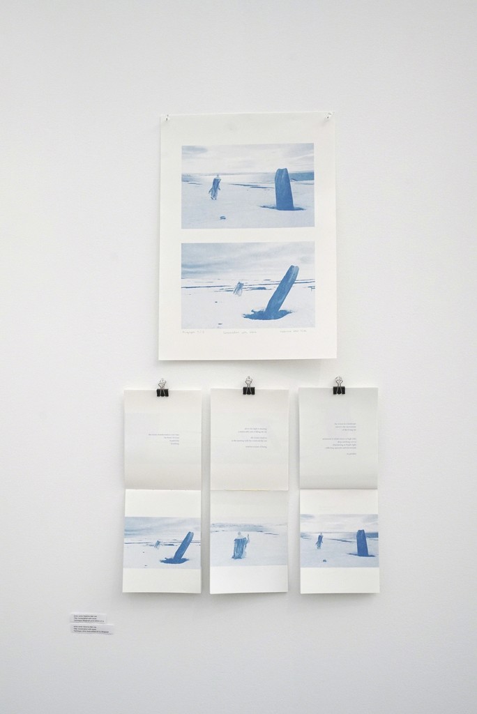 Katarina Skår Lisa "Conversation with stone" Artist book edition of 13, Risograph 2018. "Conversation with stone" risograph print, edition of 10, 2018. Katarina Skår Lisa "Conversation with stone" Artist book edition of 13, Risograph 2018. "Conversation with stone" risograph print, edition of 10, 2018.