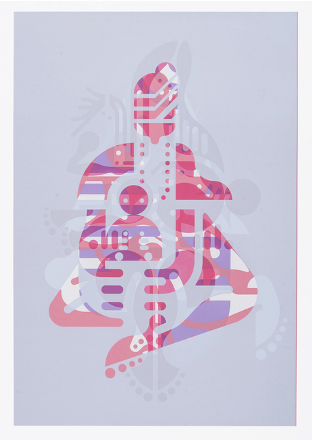 Ryan McGinness, ‘Mother & Child (Monoprint #3)’, 2015, Lower East Side Printshop