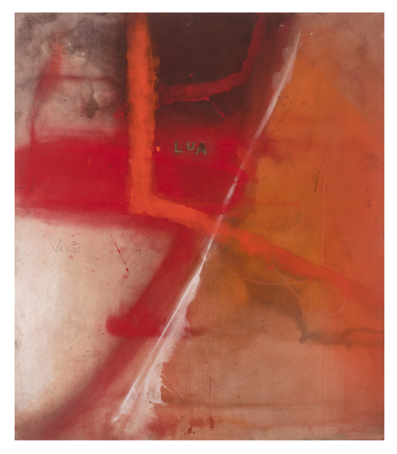 Karin Lambrecht, ‘Inside’, 2015, Painting, Pigments in acrylic medium and cut copper on canvas, Nara Roesler