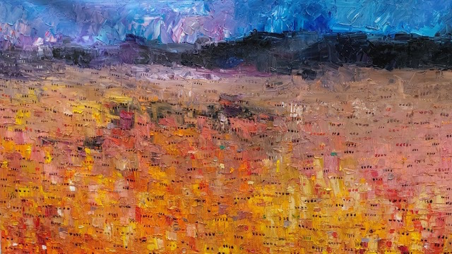 DUKE ASIDERE, ‘City Scape II’, 2019, Painting, Oil on Canvas, Belvedere Art Space