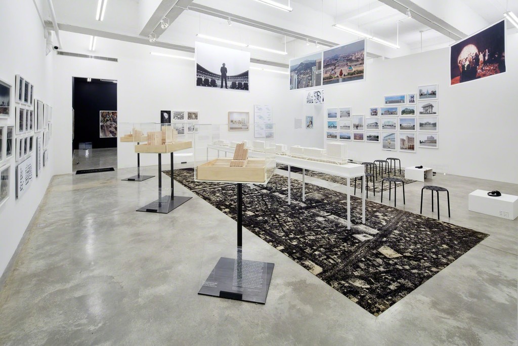 Monumental State, Crow's Eye View: The Korean Peninsula; Tina Kim Gallery, NY, 2015. Photo by Jeremy Haik Monumental State, Crow's Eye View: The Korean Peninsula; Tina Kim Gallery, NY, 2015. Photo by Jeremy Haik