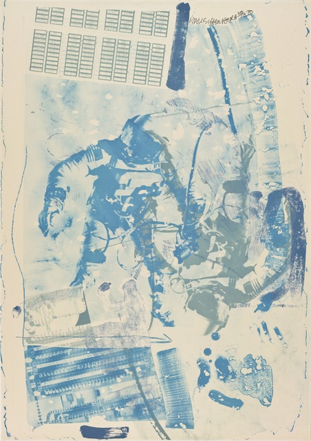 Robert Rauschenberg, ‘White Walk (Stoned Moon)’, 1970, San Francisco Museum of Modern Art (SFMOMA)