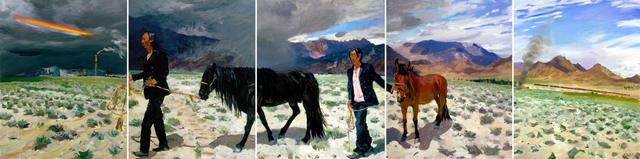 Liu Xiaodong, ‘Qingzang Tibet Railway’, 2007, Faurschou Foundation