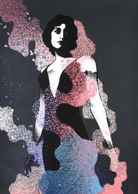 Eelus, ‘Conjuring (Hand Finished Edition)’, 2014, Print, Hand embellished screen print in colours on Naturalis Absolute White Matt 330 gsm paper, Tate Ward Auctions