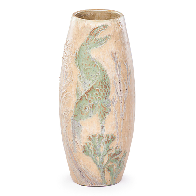 Paul Milet, ‘Sevres, Japonesque Vase With Carp And Shrimp, France’, ca. 1900, Rago/Wright
