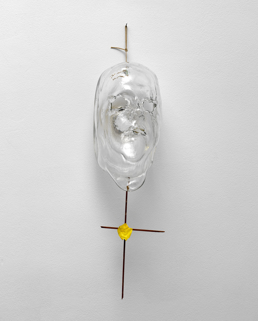 Win McCarthy, ‘Untitled (Kind Stranger)’, 2018, Mixed Media, Glass, wood, tape, Galerie Fons Welters
