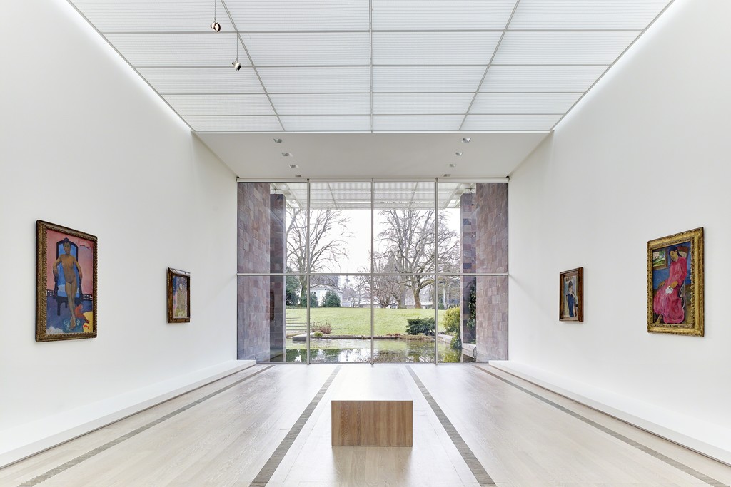 Installation view of the exhibition "Paul Gauguin", Fondation Beyeler, Riehen/Basel, 2015, Photograph by Mark Niedermann Installation view of the exhibition "Paul Gauguin", Fondation Beyeler, Riehen/Basel, 2015, Photograph by Mark Niedermann