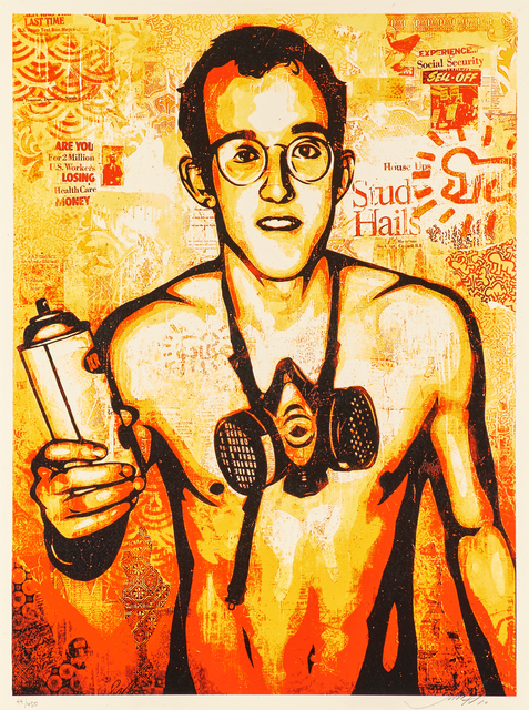 Shepard Fairey, ‘Keith Haring’, 2010, Rago/Wright