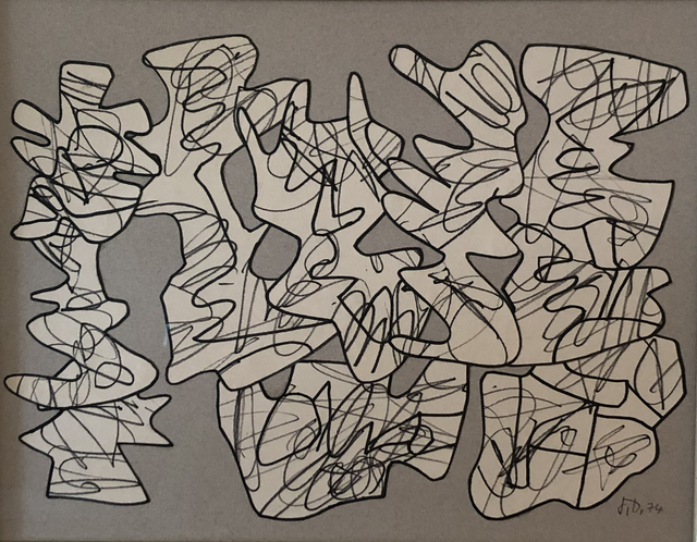 Jean Dubuffet, ‘Recit XXXV’, Late Ninety