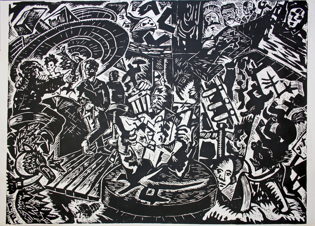 Jörg Immendorff, ‘Café Deutschland Gut’, 1982, Galerie Ostendorff