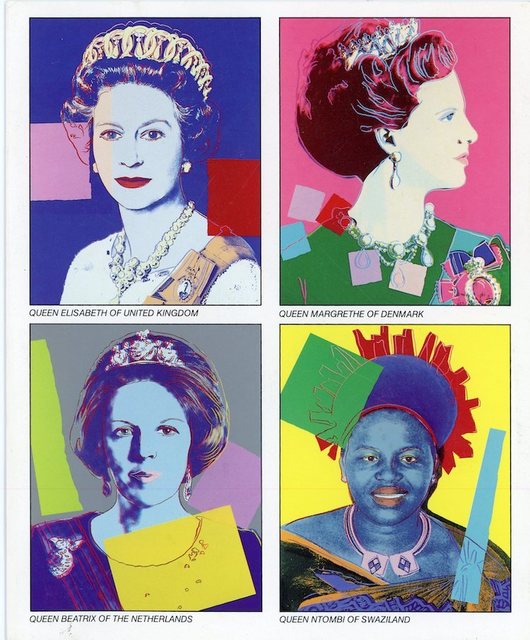 Andy Warhol, ‘Castelli Uptown, Andy Warhol, Reigning Queens 1985, Folded Card’, 1985, James Fuentes