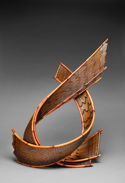 Honma Hideaki, ‘Flowing Pattern 2016’, 2016, Sculpture, Madake, nemagari, and rattan, TAI Modern