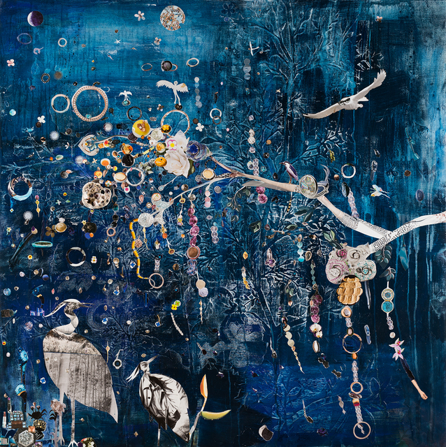 Liu Shih-Tung, ‘Midnight is Coming’, 2020, Painting, Mixed media on canvas, Lin & Lin Gallery