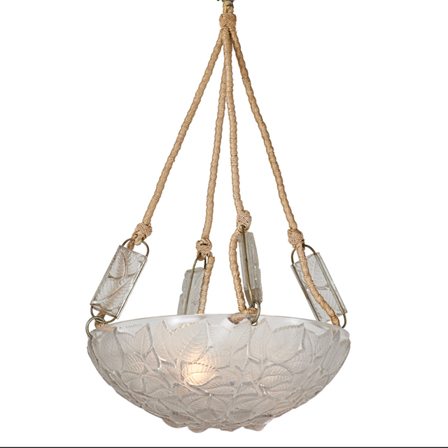 Lalique, ‘"Charmes" Plafonnier, France, M P. 671, No. 2458’, des. 1924, Rago/Wright