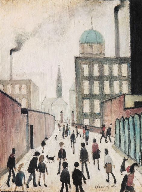 L S Lowry Mrs Swindell S Picture Available For Sale Artsy