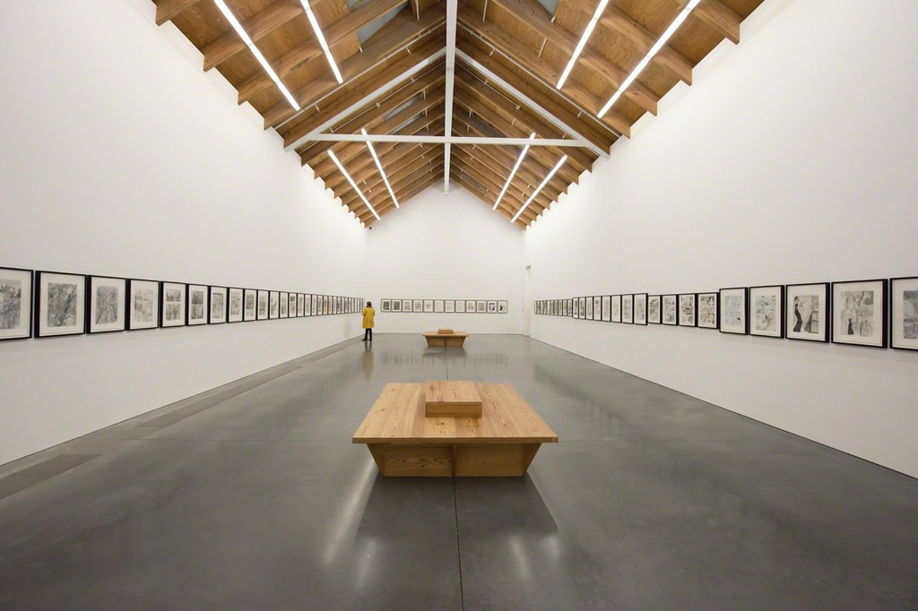 Installation view of "Parrish Perspectives–Jules Feiffer: Kill My Mother", on view at the Parrish Art Museum March 15, 2015 – April 26, 2015. Photo: Daniel Gonzales. Installation view of "Parrish Perspectives–Jules Feiffer: Kill My Mother", on view at the Parrish Art Museum March 15, 2015 – April 26, 2015. Photo: Daniel Gonzales.