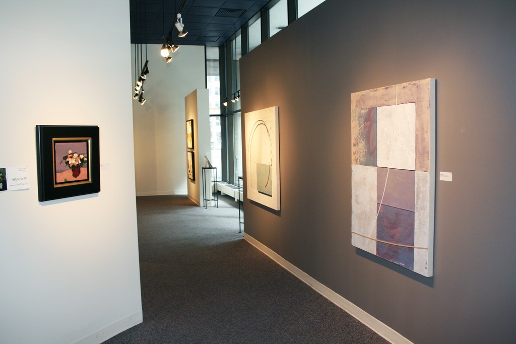 Then & Now Group Show 2017. (Artwork in shot by Jennifer Hornyak, David Newkirk) Then & Now Group Show 2017. (Artwork in shot by Jennifer Hornyak, David Newkirk)
