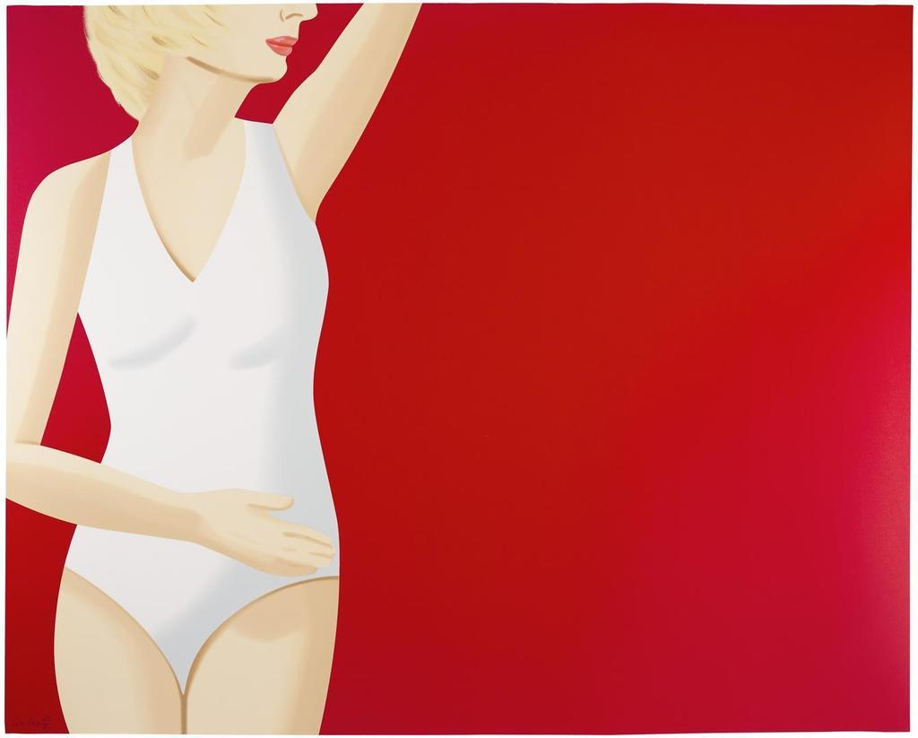Alex Katz - Coca-Cola Girl 4