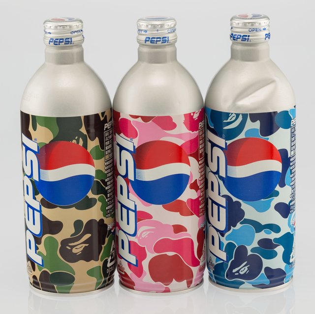 BAPE, ‘Set of Three Pepsi Bottles’, c. 2002, Heritage Auctions
