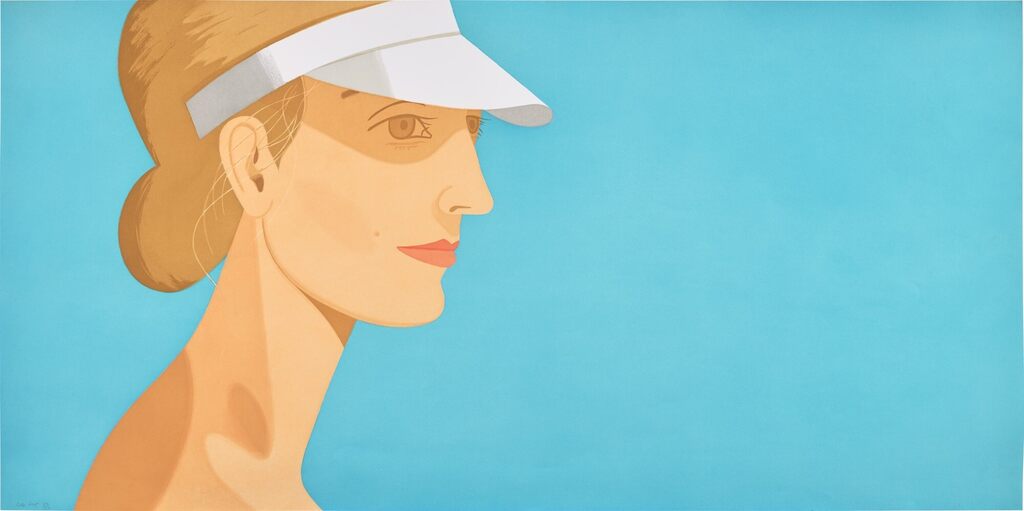 Alex Katz - White Visor (S. 381)